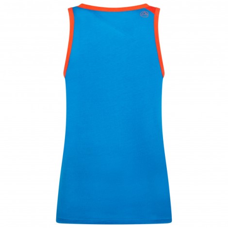 Den Sporty Danmark Chili Valmue Stribe Tank