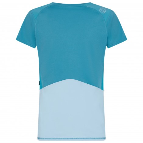 La Sportiva Danmark Topas Himmelblå Kompas T-shirt Til Kvinder