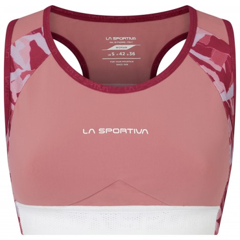 Dame Hover Top Blush Rød Blomme La Sportiva Danmark