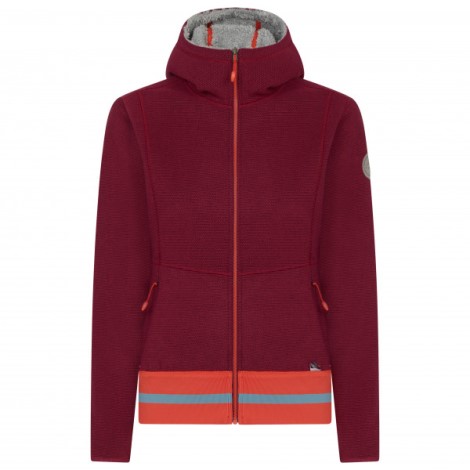 Den Sporty Danmark Rød Blomme Dame Ayona Hættetrøje