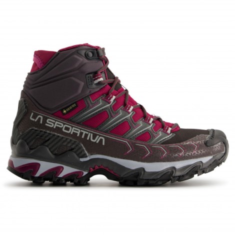 Kvinders Ultra Raptor Ii Mid Gtx La Sportiva Danmark Carbon Rød Blomme