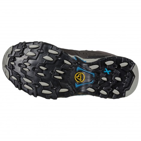 Kvinders Ultra Raptor Ii Mid Leather Gtx Carbon Atlantic La Sportiva Danmark
