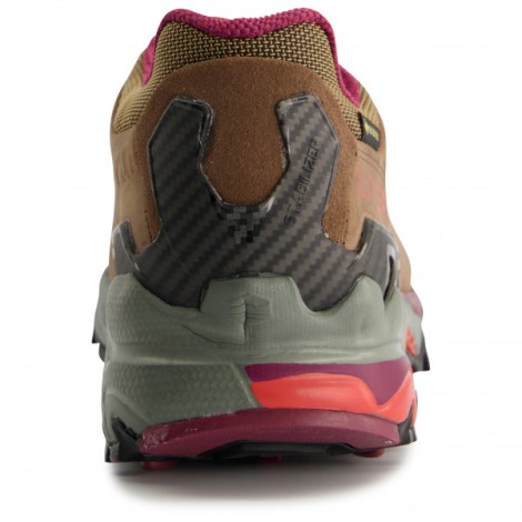 Dame Ultra Raptor Ii Læder Bred Gtx La Sportiva Danmark Taupe Rød Blomme