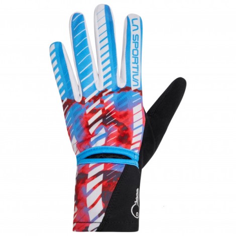 Trailhandsker Til Kvinder La Sportiva Danmark Malibu Blå Hibiscus