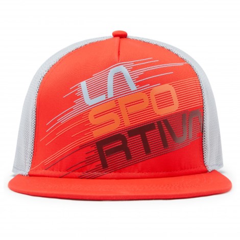 Trucker Hat Stribe Evo Goji Cloud La Sportiva Danmark