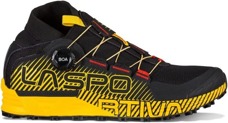 La Sportiva Danmark Sort Gul Herre Cyclone Trail Løbesko M Boa Snøresystem