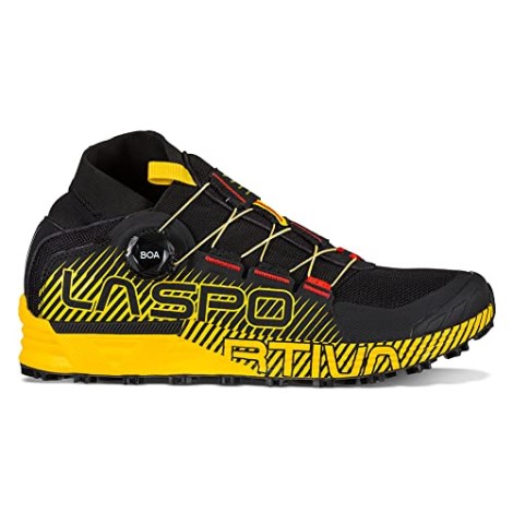 La Sportiva Danmark Sort Gul Herre Cyclone Trail Løbesko M Boa Snøresystem
