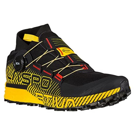La Sportiva Danmark Sort Gul Herre Cyclone Trail Løbesko M Boa Snøresystem