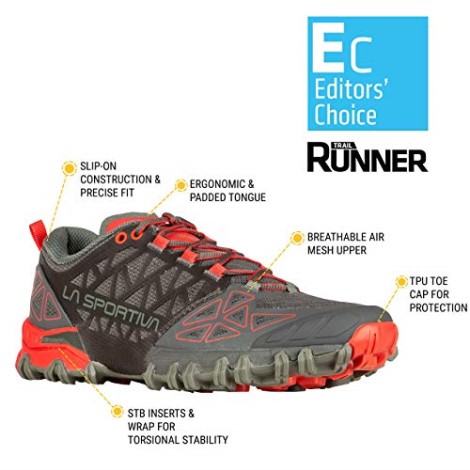 La Sportiva Danmark Carbon Hibiscus Dame Bushido Ii Trail Løbesko