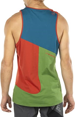 La Sportiva Danmark Herre Dude T-shirt Grønkål Safran Lille