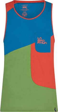 La Sportiva Danmark Herre Dude T-shirt Grønkål Safran Lille
