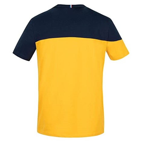 La Sportiva Danmark Navy Gul Le Coq Sport-shirt