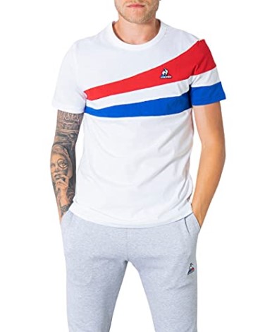 La Sportiva Danmark Ny Optisk Hvid Le Coq Sport-shirt