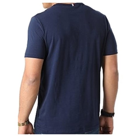 Le Coq Sport-shirt Navy Gul La Sportiva Danmark