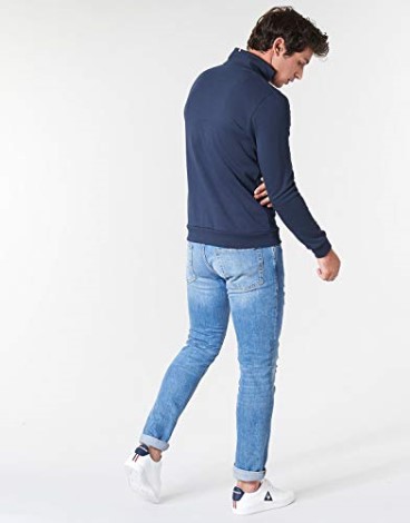 Le Coq Sportif Ess Fz Sweat N2 Blue Marine La Sportiva Danmark