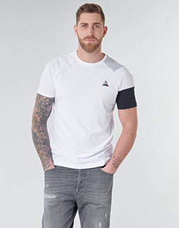 Le Coq Sportif Essentials N 10 Ny Optisk Hvid Grå La Sportiva Danmark