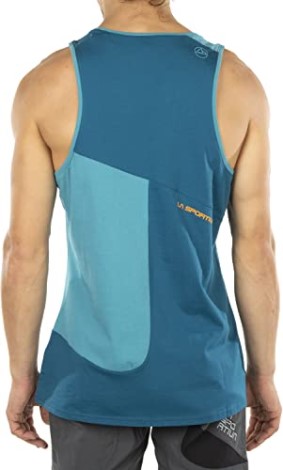 Herre Dude T-shirt Space Blå Topas Medium La Sportiva Danmark