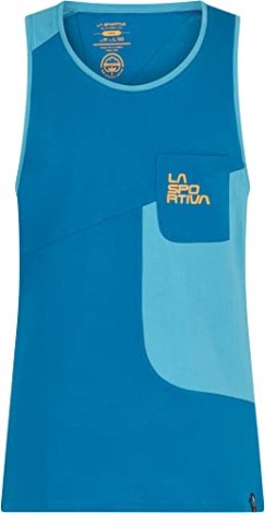 Herre Dude T-shirt Space Blå Topas Medium La Sportiva Danmark