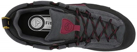 Kvinder Boulder X Approach Sko Carbon Beet 7,5+ (39) La Sportiva Danmark