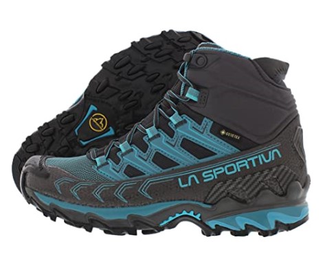 Dame Ultra Raptor Ii Mid Gtx Brede Vandrestøvler La Sportiva Danmark Carbon Topas