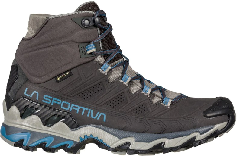 Ultra Raptor Ii Mid Leather Gtx Vandrestøvler La Sportiva Danmark Carbon Atlantic
