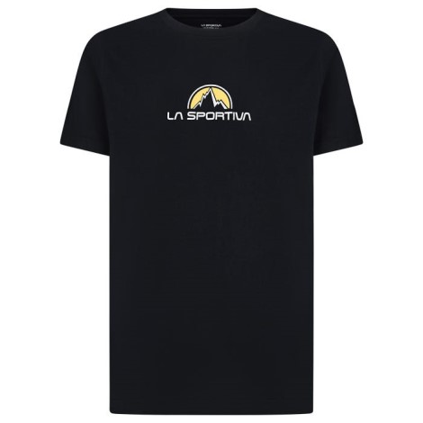 Mærke Herre T-shirt La Sportiva Danmark Sort
