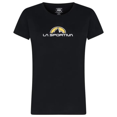 Mærke Dame T-shirt Sort La Sportiva Danmark