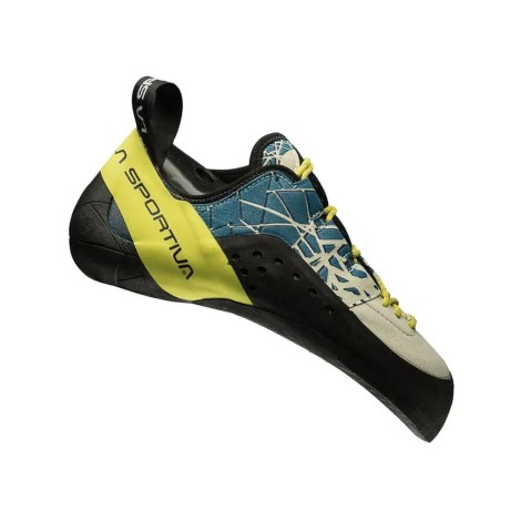 Kataki Mens Climbing Shoe La Sportiva Danmark Ocean Sulphur
