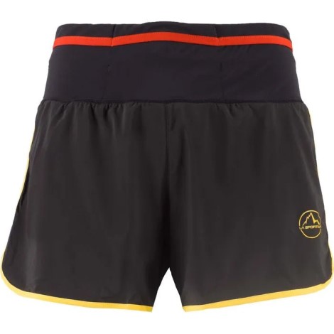 La Sportiva Danmark Sort Gul Tempo Herreshorts