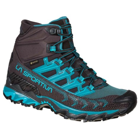 Ultra Raptor Ii Mid Gtx Vandrestøvle Til Kvinder Carbon Topaz La Sportiva Danmark