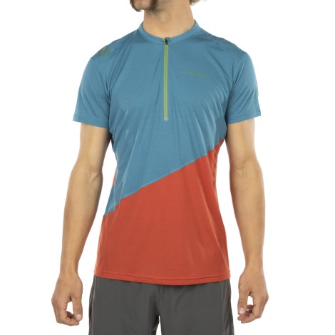 Limit-shirt M La Sportiva Danmark Space Blue Saffron