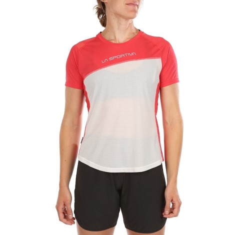 Cat-shirt M La Sportiva Danmark Hvid Hibiscus