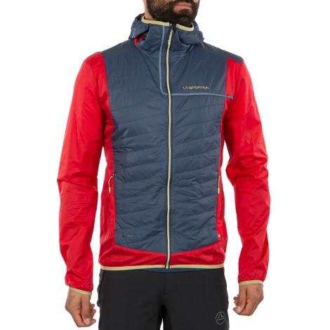 La Sportiva Danmark Night Blue Tango Red Zeal Jkt M