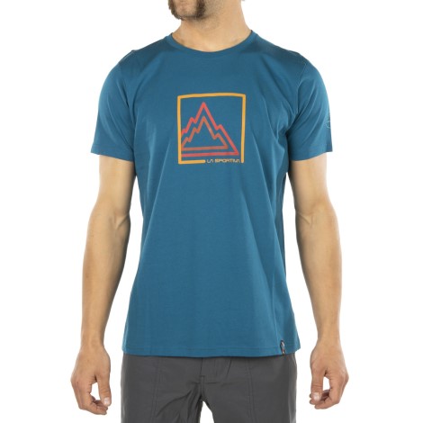La Sportiva Danmark Space Blue Box T-shirt M