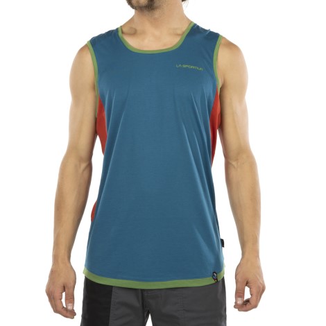 Crimp Tank M La Sportiva Danmark Space Blue Saffron