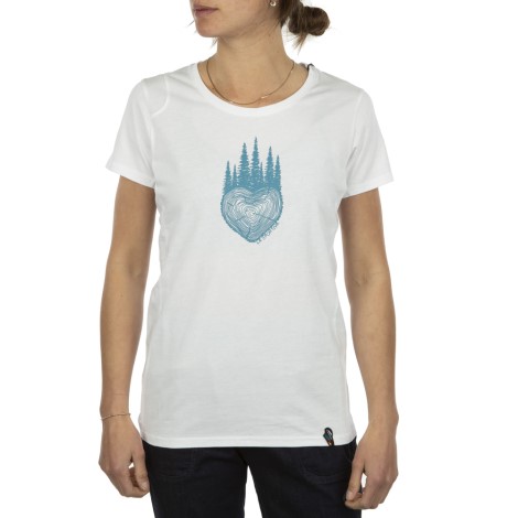 La Sportiva Danmark Hvid Vild Hjerte-skjorte M