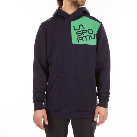 Stride Hættetrøje M Marineblå Jasmingrøn La Sportiva Danmark