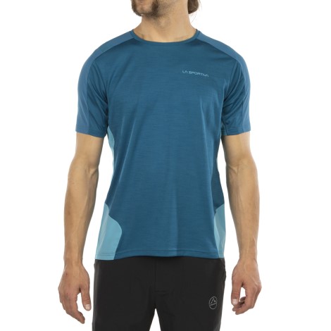 La Sportiva Danmark Space Blue Topas Kompas T-shirt M
