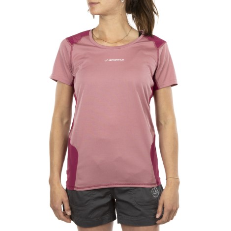 La Sportiva Danmark Blush Rød Blomme Kompas T-shirt M
